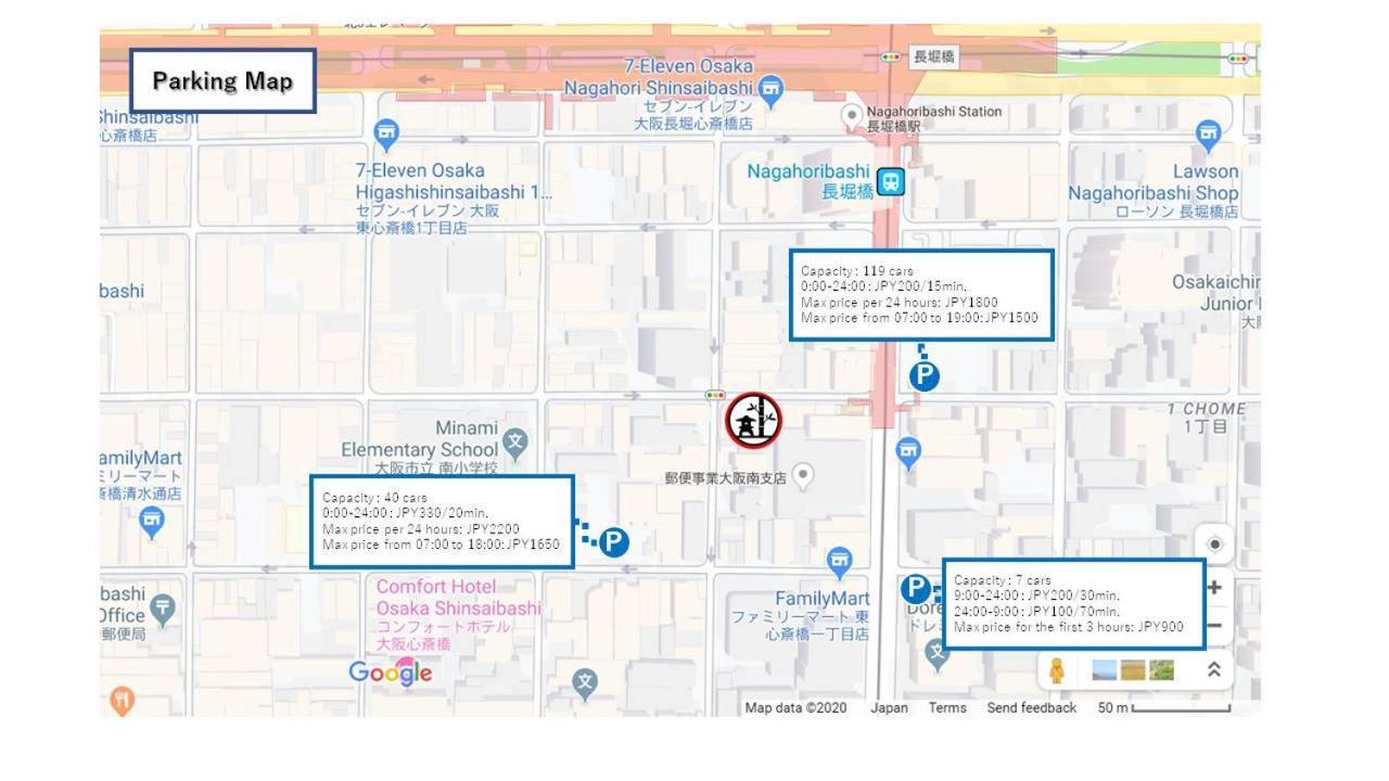 Konjakuso Osaka Shinsaibashi "Tarukaisen" Rooftop Spa Exterior photo